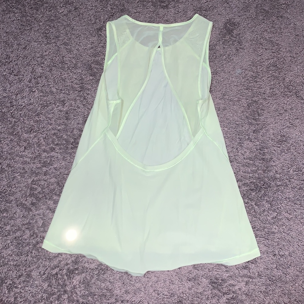 Lululemon open back tank